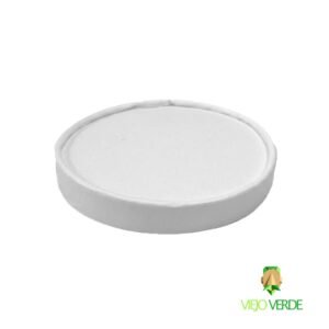 tapa-de-carton-con-logo Tapas planas de cartón para vasos de 9 oz x 50 uds.