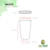 vaso 12 oz medidas