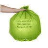 bolsa de almidón de maíz biodegradable
