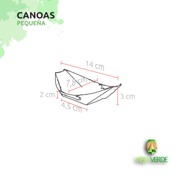 medidas canoa pequeña