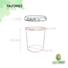 medidas tazón 12 oz