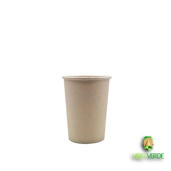 Vasos ecológicos desechables biodegradables oz Viejo Verde