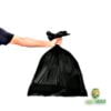 Bolsa biodegradable blanca con mano