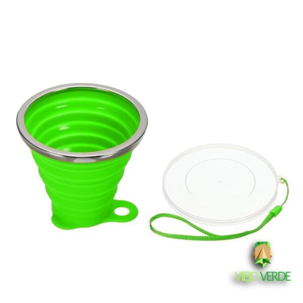 Vaso-plegable-silicona-9-oz---verde