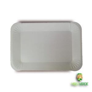 Bandejas rectangulares de cartón x 20 uds.