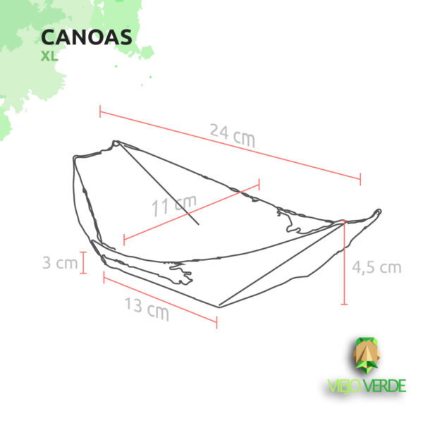medidas canoa grande XL