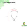 medidas copa menstrual talla S