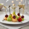 Pinchos de Bambú con Nudo x 100 uds. 7 pinchos contexto B