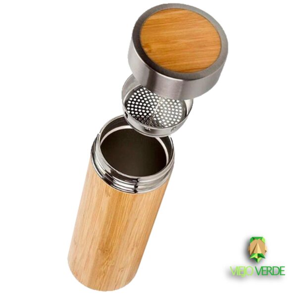 termo de bambú