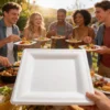 Plato cuadrado bagazo 20 cm contexto A
