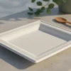 Plato cuadrado bagazo 20 cm contexto B